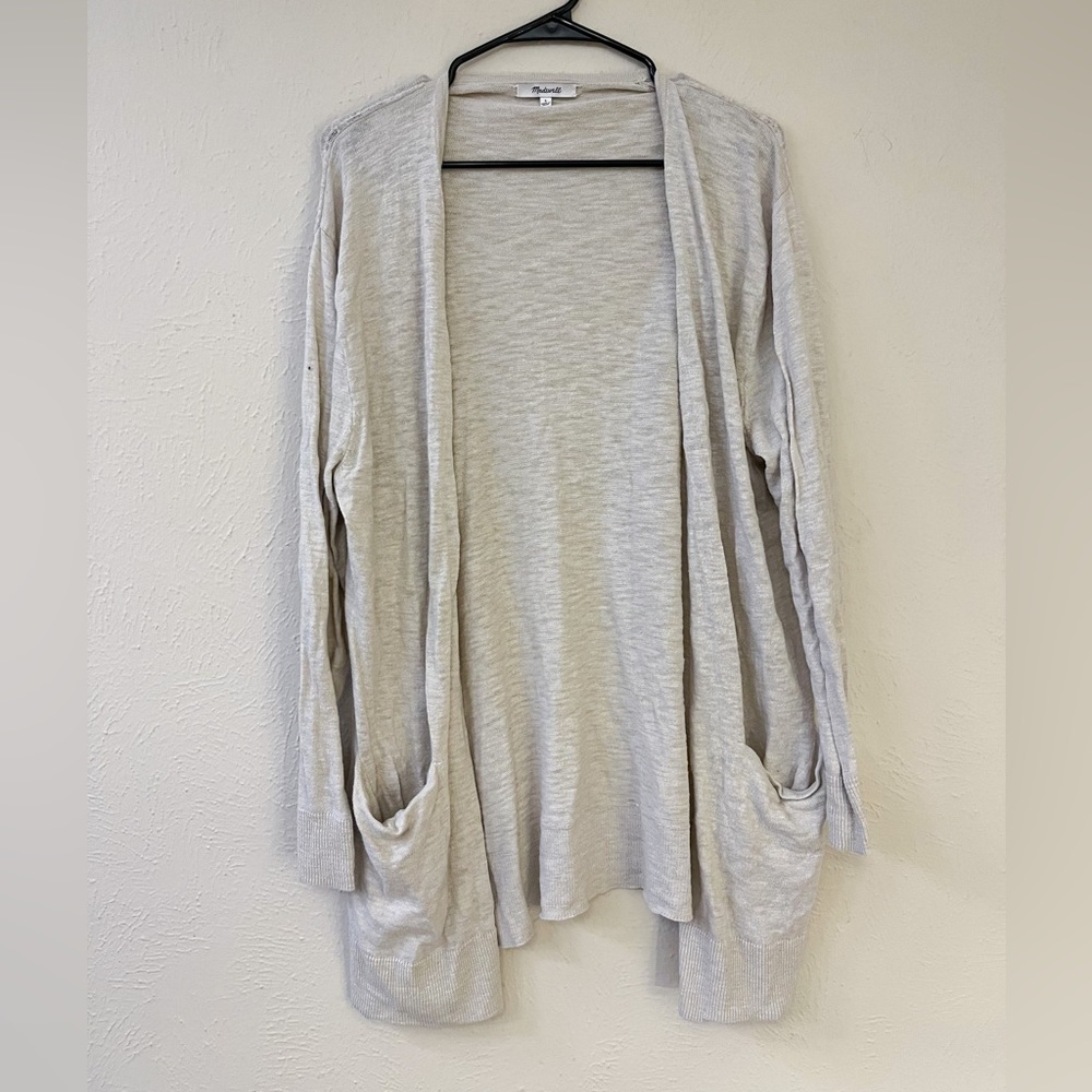 Madewell Summer Ryder Cardigan Sweater Size Large